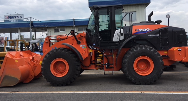 ホイールローダーZW220-6紹介日立建機/ホイールローダー/ZW220