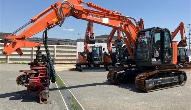 E1-776 ZX135USL-5B #101329 WARATAハーベスター | 新車・中古
